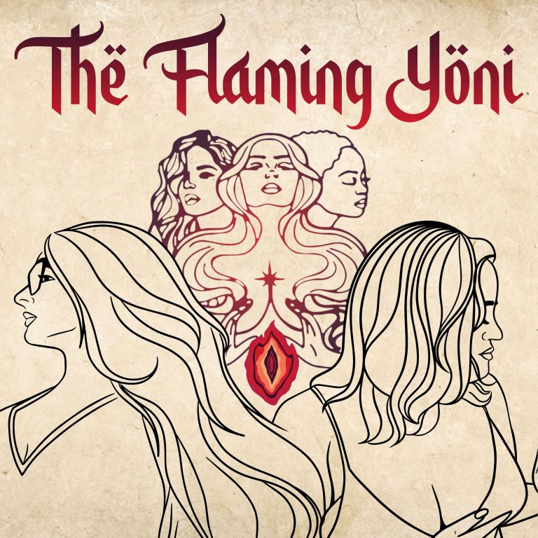 The Flaming Yoni podcast cover art